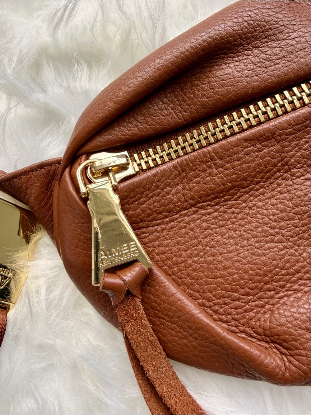 Aimee Kestenberg Milan Leather Bum Bag - Picture 3 of 13